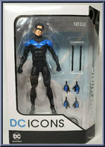 Nightwing from DC Icons - Basic Series manufactured by DC Collectibles [Front]
