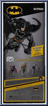 Batman (Gray / Black Suit) from DC - 14" Scale manufactured by Mego 2018 [Back]