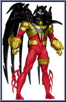 Azrael Batman from DC Multiverse - Knightquest manufactured by McFarlane [Loose]
