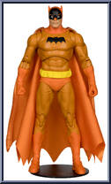 Batman (Orange Suit) (Red Platinum Edition) from DC Multiverse - Basic Series manufactured by McFarlane [Loose]