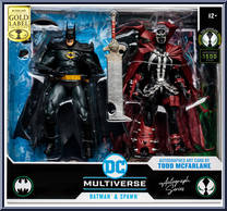 Batman & Spawn (Gold Label) from DC Multiverse - Basic Series manufactured by McFarlane [Front]