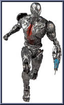 Cyborg (with Face Shield) from DC Multiverse - Justice League manufactured by McFarlane [Loose]