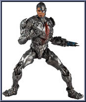 Cyborg from DC Multiverse - Justice League manufactured by McFarlane [Loose]