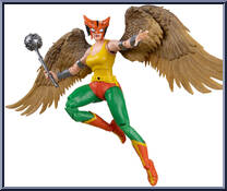 Hawkgirl (Justice League of America) (Platinum Edition) from DC Multiverse - Collector Edition manufactured by McFarlane [Loose]