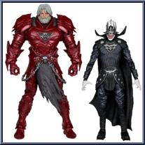Merciless & The Batman Who Laughs from DC Multiverse - Basic Series manufactured by McFarlane [Loose]