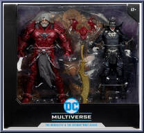 Merciless & The Batman Who Laughs from DC Multiverse - Basic Series manufactured by McFarlane [Front]
