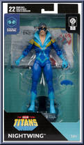 Nightwing (Teen Titans) from DC Multiverse - Basic Series manufactured by McFarlane [Front]