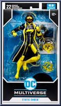 Static Shock from DC Multiverse - DC New 52 manufactured by McFarlane [Front]