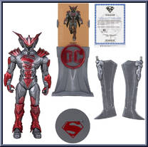 Superman (Unchained Armor) (Patina) (Gold Label) from DC Multiverse - Basic Series manufactured by McFarlane [Loose]