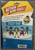 Wonder Woman from DC - Action Bend-Deez manufactured by NJ Croce [Back]