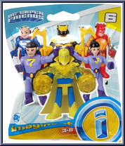 Duke Thomas from DC Super Friends - Imaginext Blind Bags 6 manufactured by Fisher-Price [Front]