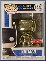 Batman (Gold Chrome) from DC Super Heroes - Pop! Vinyl Figures manufactured by Funko [Front]