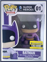 Batman (Purple) from DC Super Heroes - Pop! Vinyl Figures manufactured by Funko [Front]