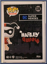 Harley Quinn (Mad Love) from DC Super Heroes - Pop! Vinyl Figures manufactured by Funko [Back]