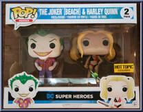 Joker (Beach) / Harley Quinn from DC Super Heroes - Pop! Vinyl Figures manufactured by Funko [Front]