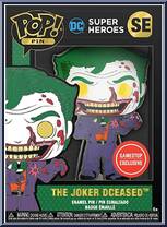 Joker Dceased (Bloody) from DC Super Heroes - Pop! Pins manufactured by Funko [Front]