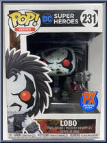 Lobo (Bloody) from DC Super Heroes - Pop! Vinyl Figures manufactured by Funko [Front]