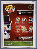 Penguin Snowman from DC Super Heroes - Pop! Vinyl Figures manufactured by Funko [Back]