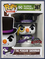 Penguin Snowman from DC Super Heroes - Pop! Vinyl Figures manufactured by Funko [Front]