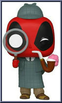 Deadpool (Sherlock) from Deadpool - Pop! Vinyl Figures manufactured by Funko [Loose]
