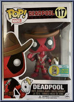 Deadpool (Cowboy) from Deadpool - Pop! Vinyl Figures manufactured by Funko [Front]