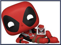 Deadpool (Hearts) from Deadpool - Pop! Vinyl Figures manufactured by Funko [Loose]