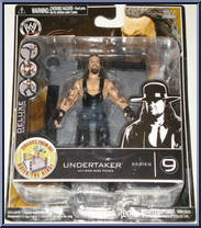 Undertaker from Deluxe Build N' Brawl - Series 9 manufactured by Jakks Pacific [Front]