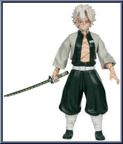 Sanemi Shinazugawa from Demon Slayer - 5" Scale manufactured by McFarlane [Loose]