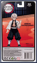 Sanemi Shinazugawa from Demon Slayer - 5" Scale manufactured by McFarlane [Back]