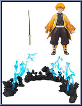Zenitsu Agatsuma (Thunder Breathing First Form) from Demon Slayer - 5" Scale manufactured by McFarlane [Loose]