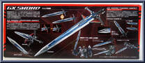 GX Sword from Diaclone - Basic Series manufactured by Takara [Back]