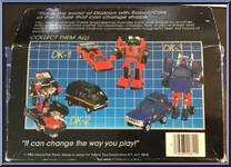 Robot / Van from Diakron - Basic Series manufactured by Takara [Back]