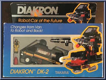 Robot / Van from Diakron - Basic Series manufactured by Takara [Front]
