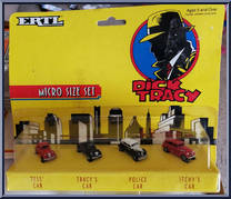 Micro Size Set from Dick Tracy - Diecast manufactured by ERTL [Front]