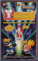 Growlmon from Digimon - Digi-Warriors manufactured by Bandai [Back]