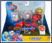 Jon & Blitz's Chariot from Dino Ranch - Basic Series manufactured by Jazwares [Front]