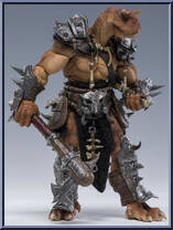 Carnotaurus Warrior Recruit (Orange) Action Figure