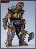 Carnotaurus Warrior Veteran (Orange) Action Figure