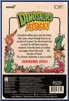 Supreme Evil (Red) from Dinosaurs Attack! - ReAction Figures manufactured by Super7 [Back]