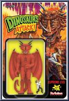 Supreme Evil (Red) from Dinosaurs Attack! - ReAction Figures manufactured by Super7 [Front]