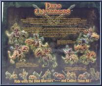 Neoman Warrior Isram & Adzeozaur from Dino Warriors - Basic Series manufactured by Unimax [Back]