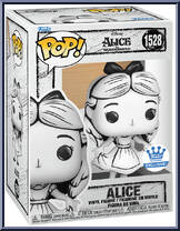 Alice (Curtsying) (Sketched) from Disney - Pop! Vinyl Figures manufactured by Funko [Front]