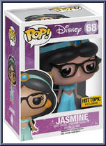 Jasmine (Nerd) from Disney - Disney Universe Pop! manufactured by Funko [Front]