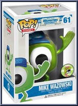 Mike Wazowski (Metallic) from Disney - Disney Universe Pop! manufactured by Funko [Front]