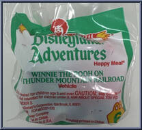 Winnie the Pooh on Thunder Mountain Railroad from Disney - Disneyland Adventures manufactured by McDonald's [Front]