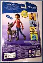 Miguel & Dante from Disney Pixar - Basic Series manufactured by Mattel [Back]
