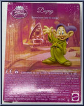 Dopey from Disney Princess - Dwarfs manufactured by Mattel [Back]