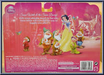 Snow White and the Seven Dwarfs from Disney Princess - Basic Series manufactured by Mattel [Back]