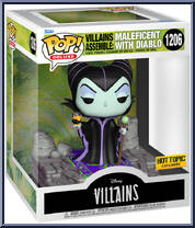 Maleficent with Diablo (Deluxe) from Disney Villains - Pop! Vinyl Figures manufactured by Funko [Front]