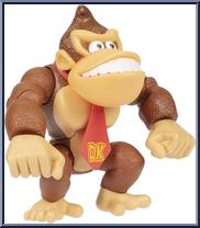 Donkey Kong from Donkey Kong - Deluxe manufactured by Jakks Pacific [Loose]